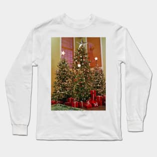 Three Christmas Trees Long Sleeve T-Shirt